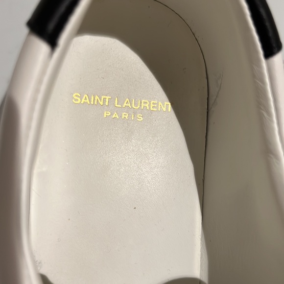 Mens Saint Laurent Andy Low Top Sneaker - Picture 5 of 5